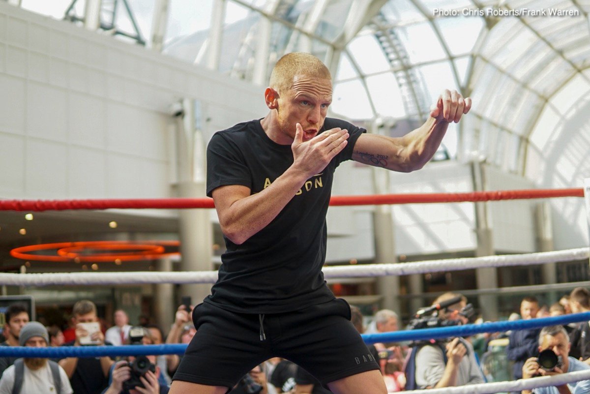 Frampton vs Jackson & Fury vs Pianeta workout photos