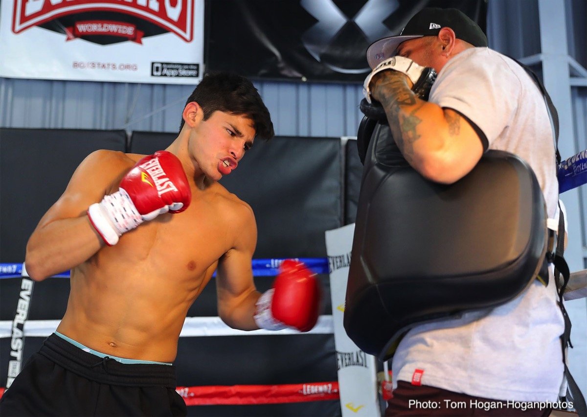 Ryan Garcia and Carlos Morales - Los Angeles media quotes