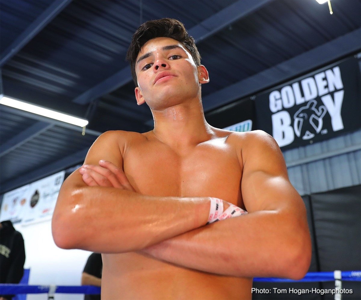 Ryan Garcia and Carlos Morales - Los Angeles media quotes