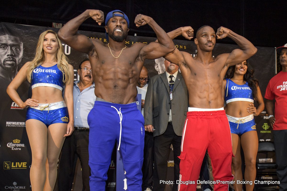 Berto-Alexander & Quillin-Love Weigh In Results