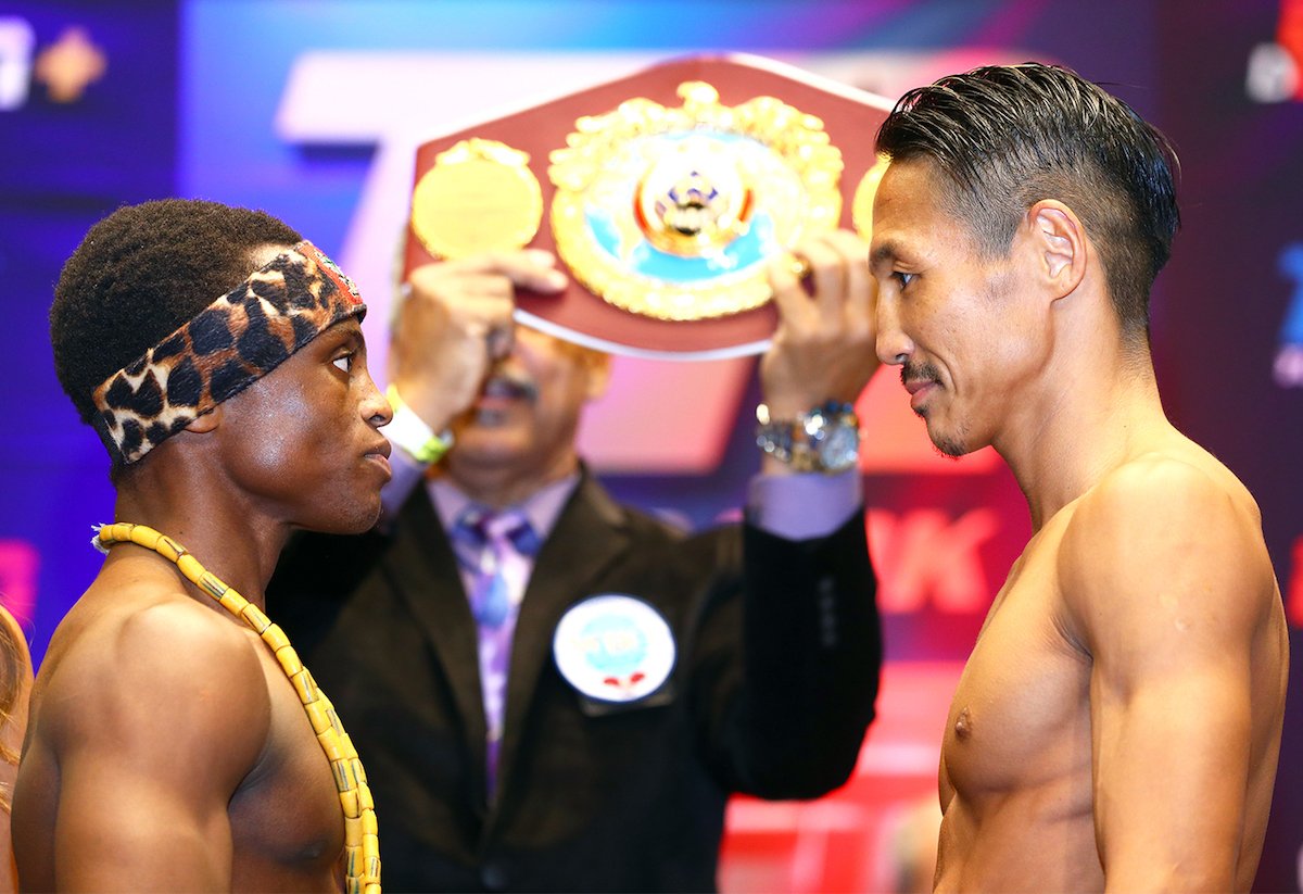 Dogboe, Otake on weight for WBO junior featherweight title fight tonight