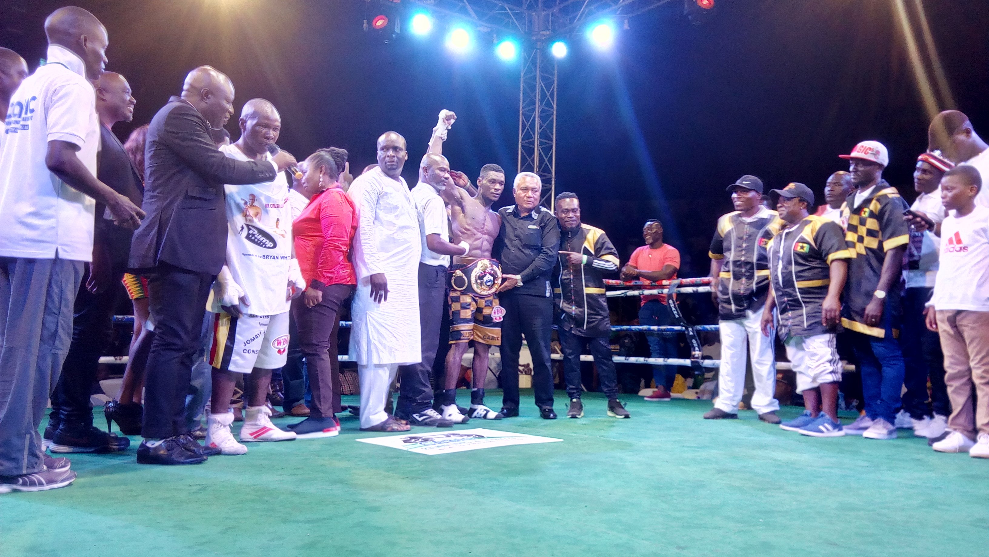 RESULTS: Patrick Allotey dominates Badru Lusambya