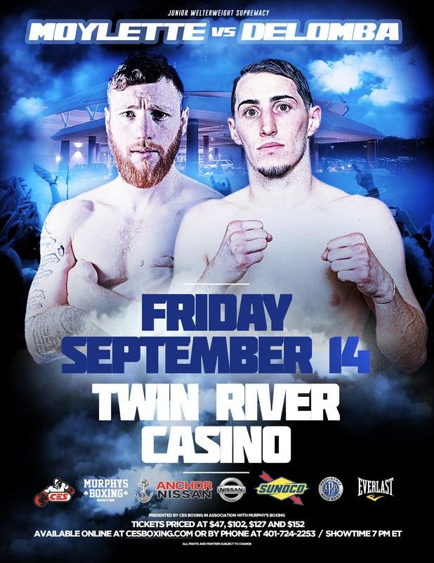 Nick DeLomba vs. Ray Moylette on Sept.14 Nick DeLomba Ray Moylette Press Room