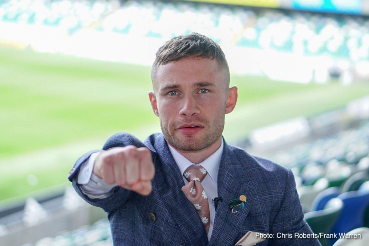 Warrior Carl Frampton Aims To Return In The Summer; Is Prepared To Drop Back Down To 122 For A World Title Shot