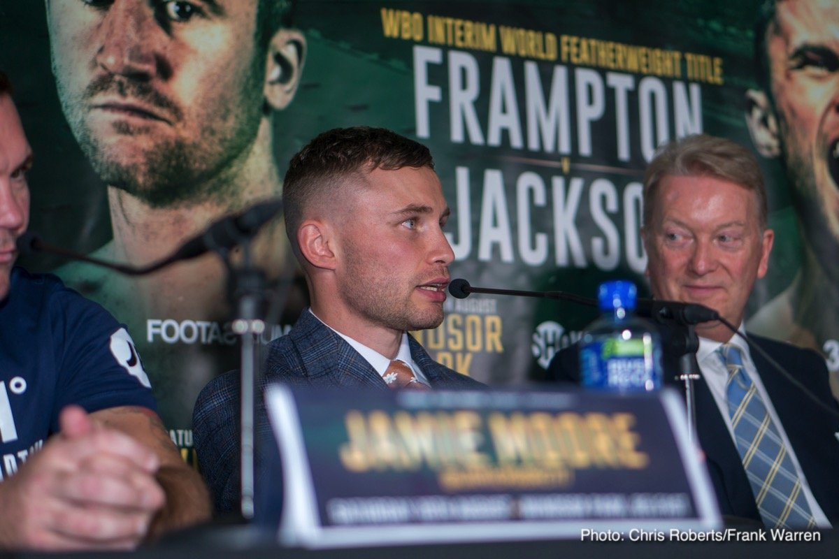 Frampton vs. Jackson & Rosales vs. Barnes final press conference quotes