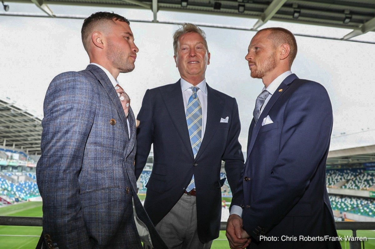 Frampton vs. Jackson & Rosales vs. Barnes final press conference quotes