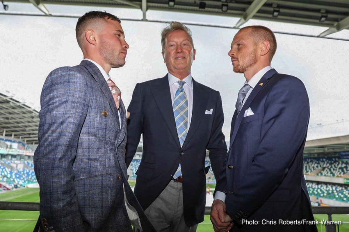 Frampton vs. Jackson & Rosales vs. Barnes final press conference quotes