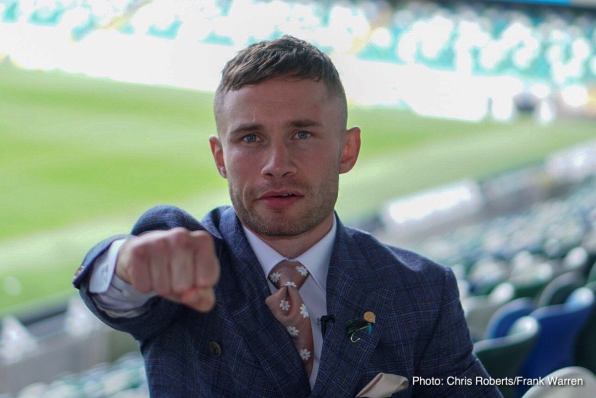 Carl Frampton Eyes Hall Of Fame, Believes Warrington Is Made For Him