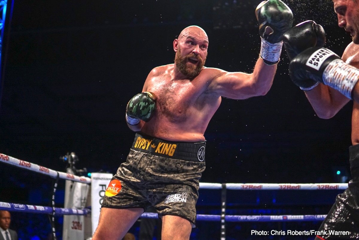 RESULTS: Tyson Fury decisions Francesco Pianeta