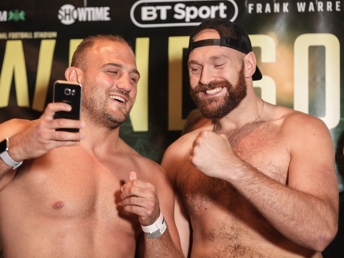 Tyson Fury: "I don’t want to hurt Pianeta, I just want to beat him on Saturday"