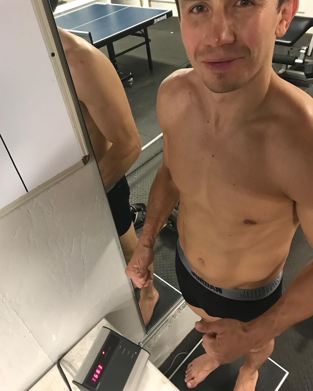 168.3 lbs! Gennady Golovkin In Great Shape; Can't Wait for Canelo!