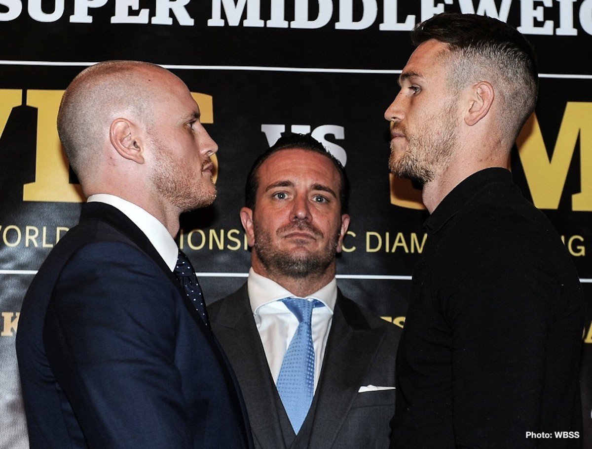 George Groves and Callum Smith meet in London