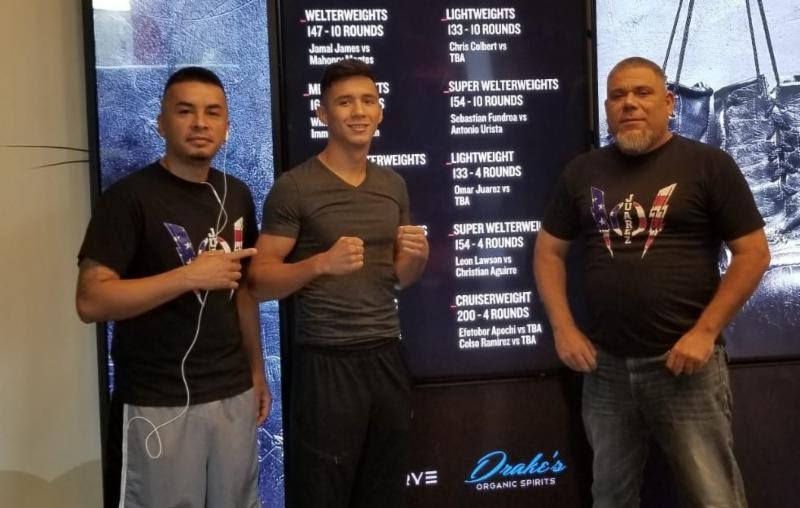 Omar Juarez vs. Devon Hostler this Friday Devon Hostler Omar