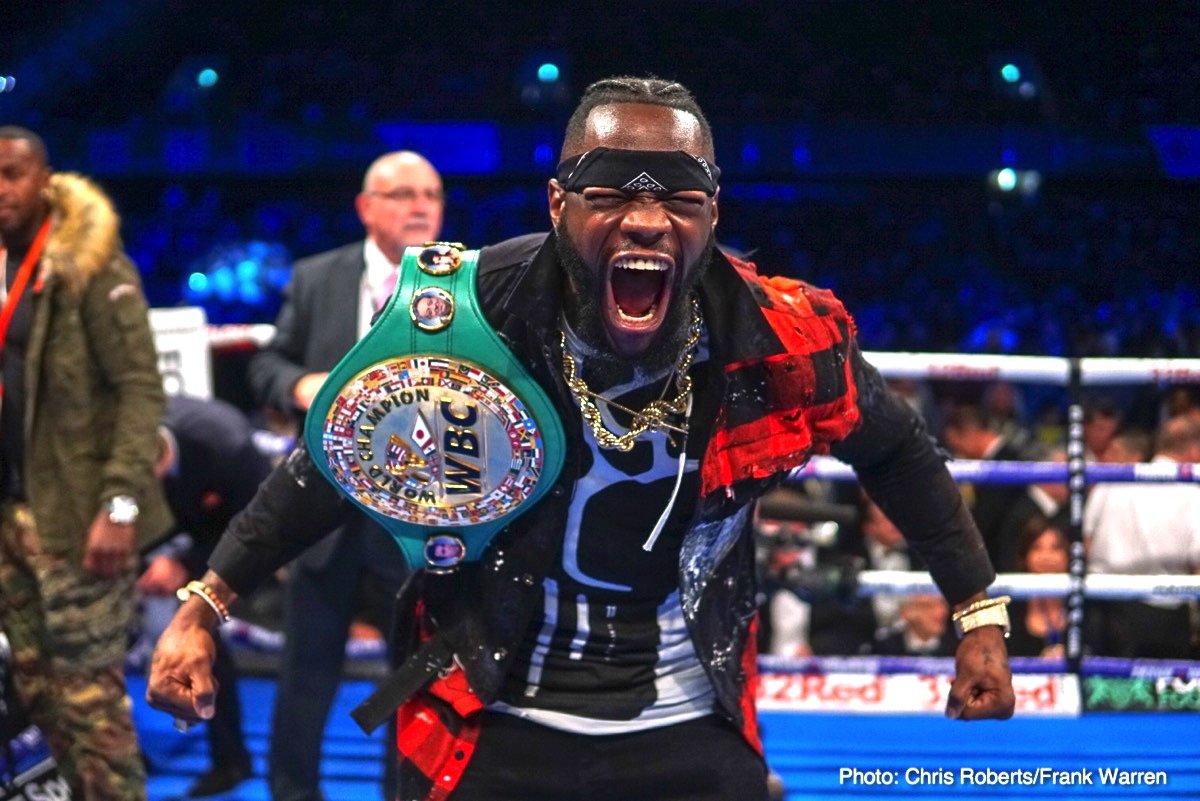 A Sparring Partner Talks: Deontay Wilder Hits Six Times Harder Than Anthony Joshua!