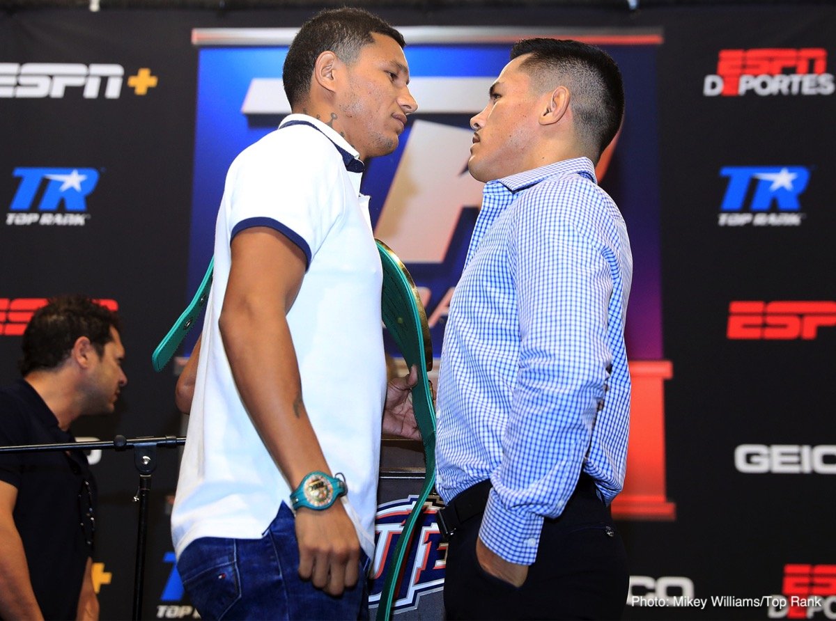 Miguel Berchelt and Miguel Roman quotes for Nov.3