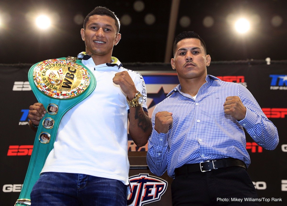 Miguel Berchelt and Miguel Roman quotes for Nov.3