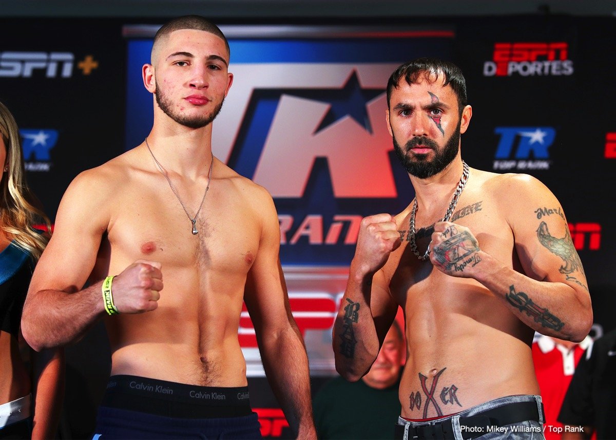 Ryota Murata vs Rob Brant Weigh-In Results