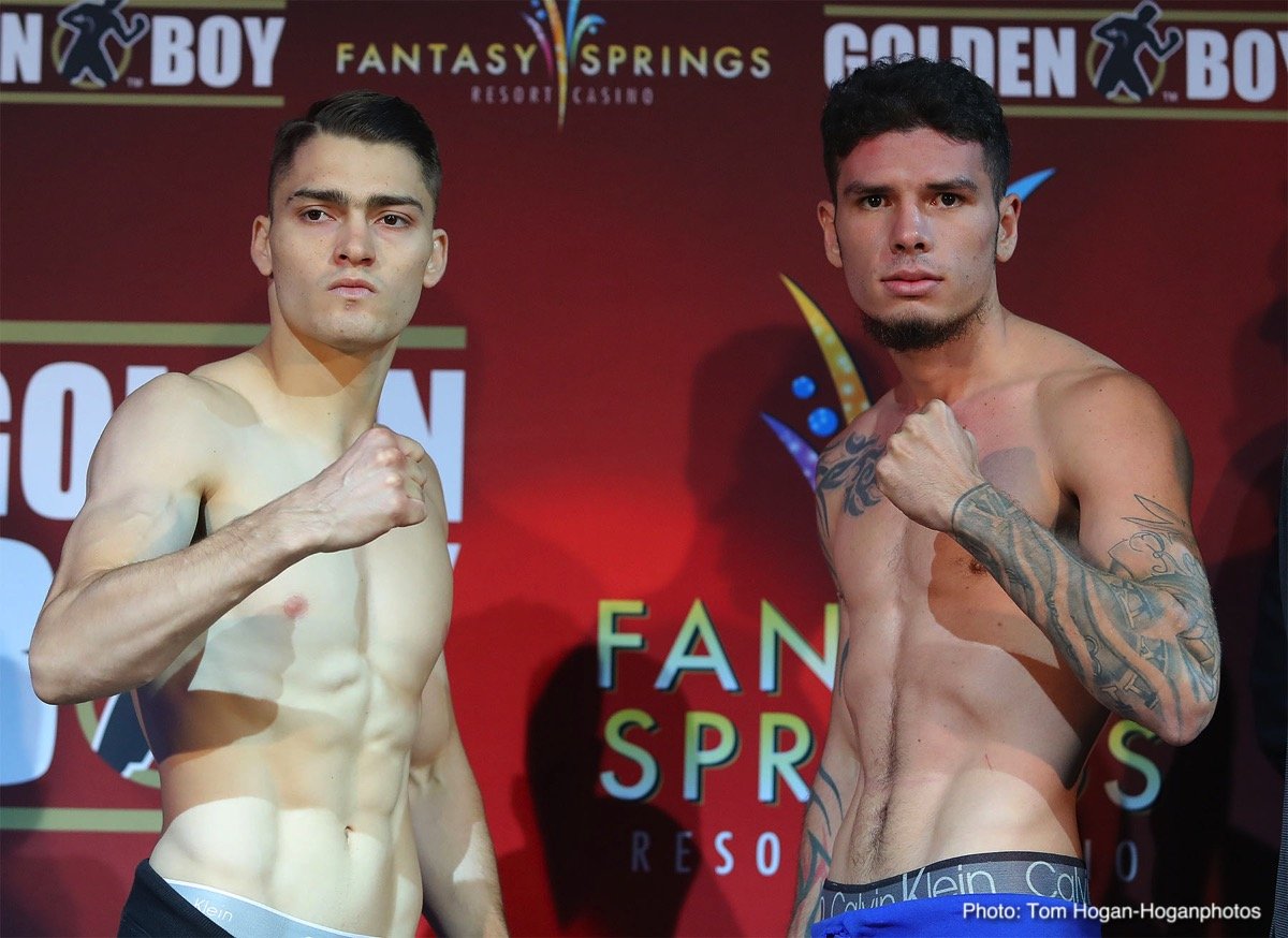 Jorge Linares - Abner Cotto Weigh-In Results & Photos