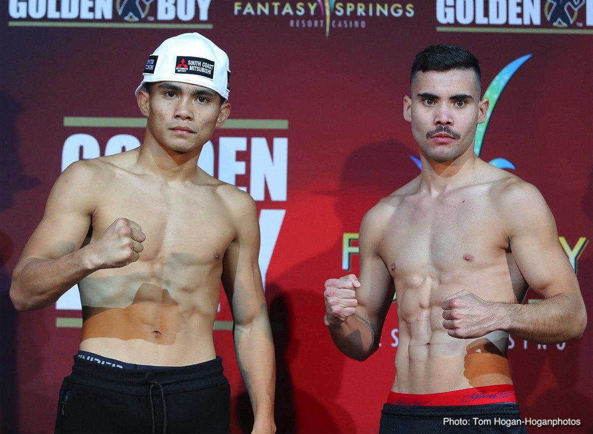 Jorge Linares - Abner Cotto Weigh-In Results & Photos