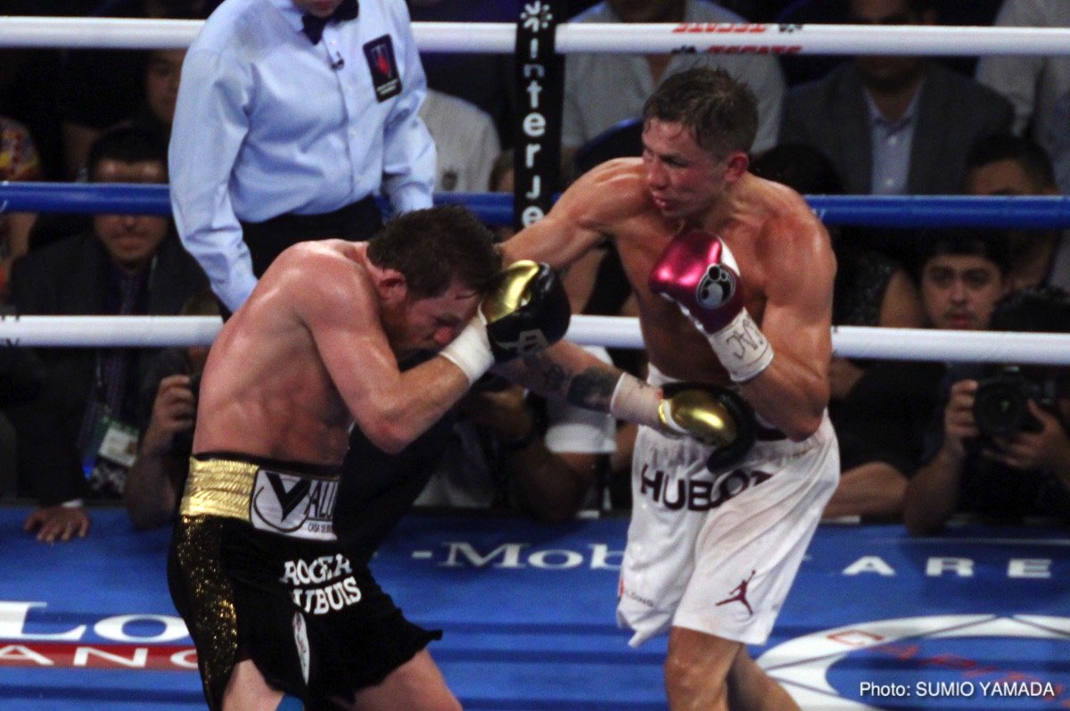 Canelo Alvarez, Gennady Golovkin boxing image / photo