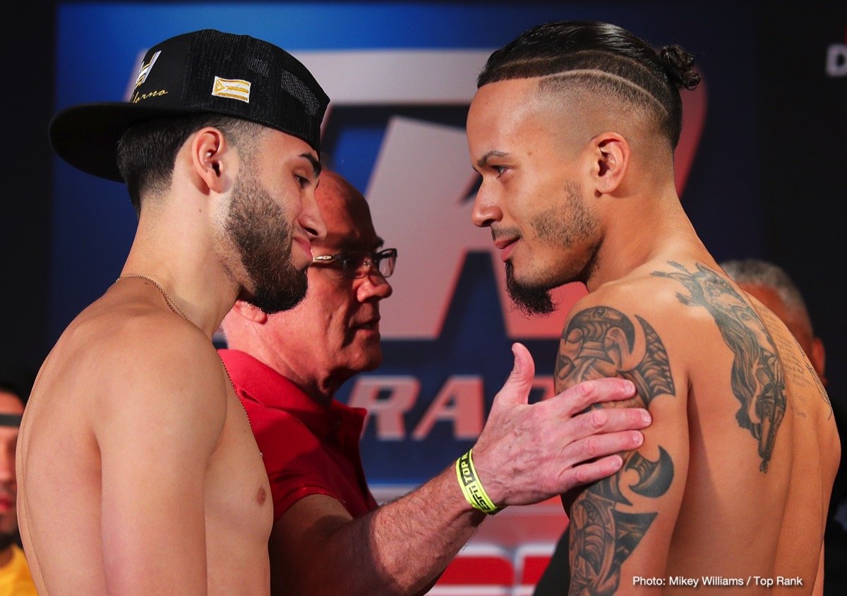 Ryota Murata vs Rob Brant Weigh-In Results