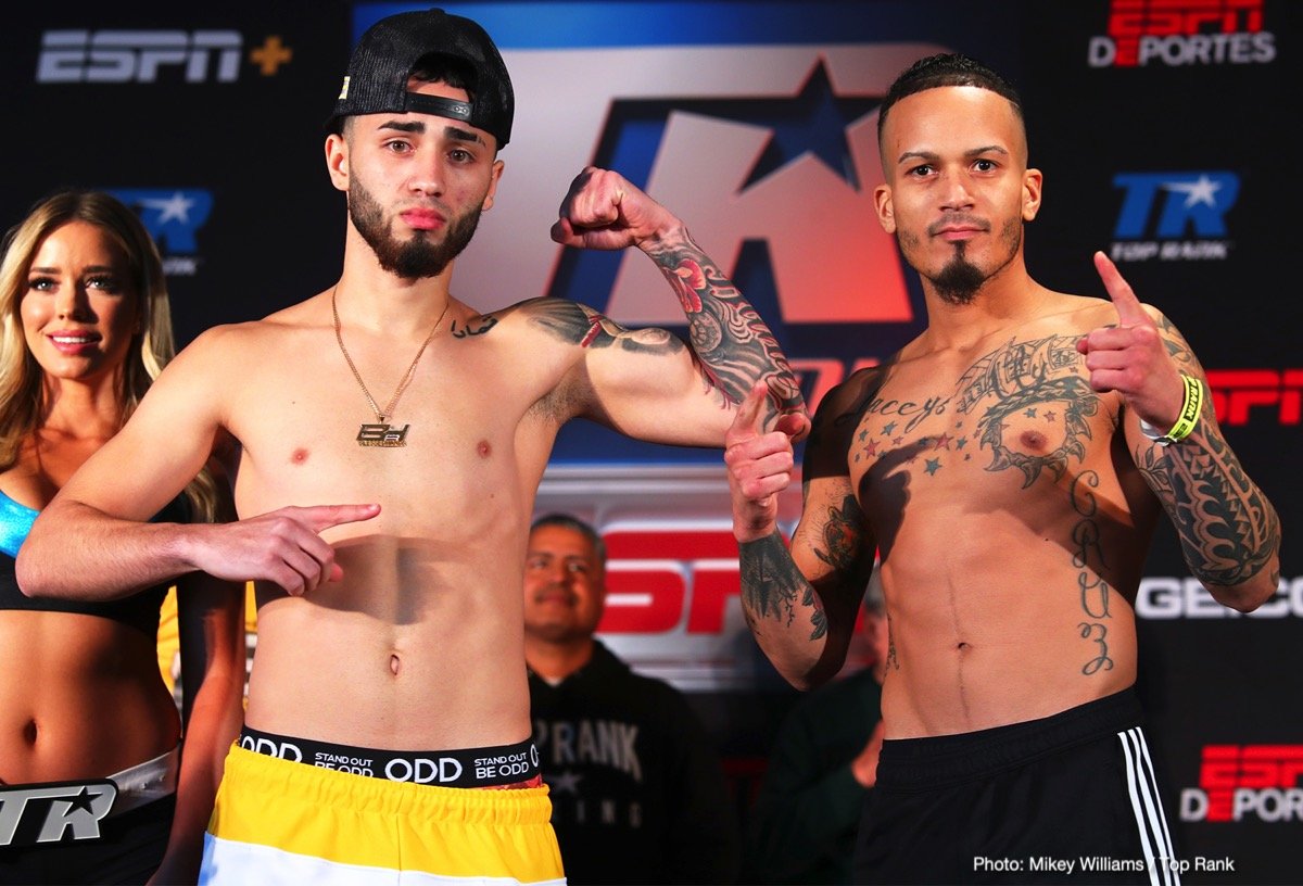 Ryota Murata vs Rob Brant Weigh-In Results