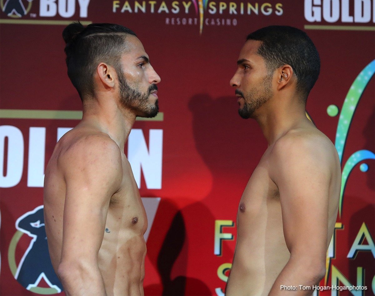 Jorge Linares - Abner Cotto Weigh-In Results & Photos