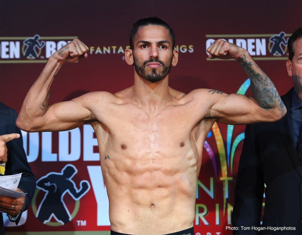 Jorge Linares - Abner Cotto Weigh-In Results & Photos