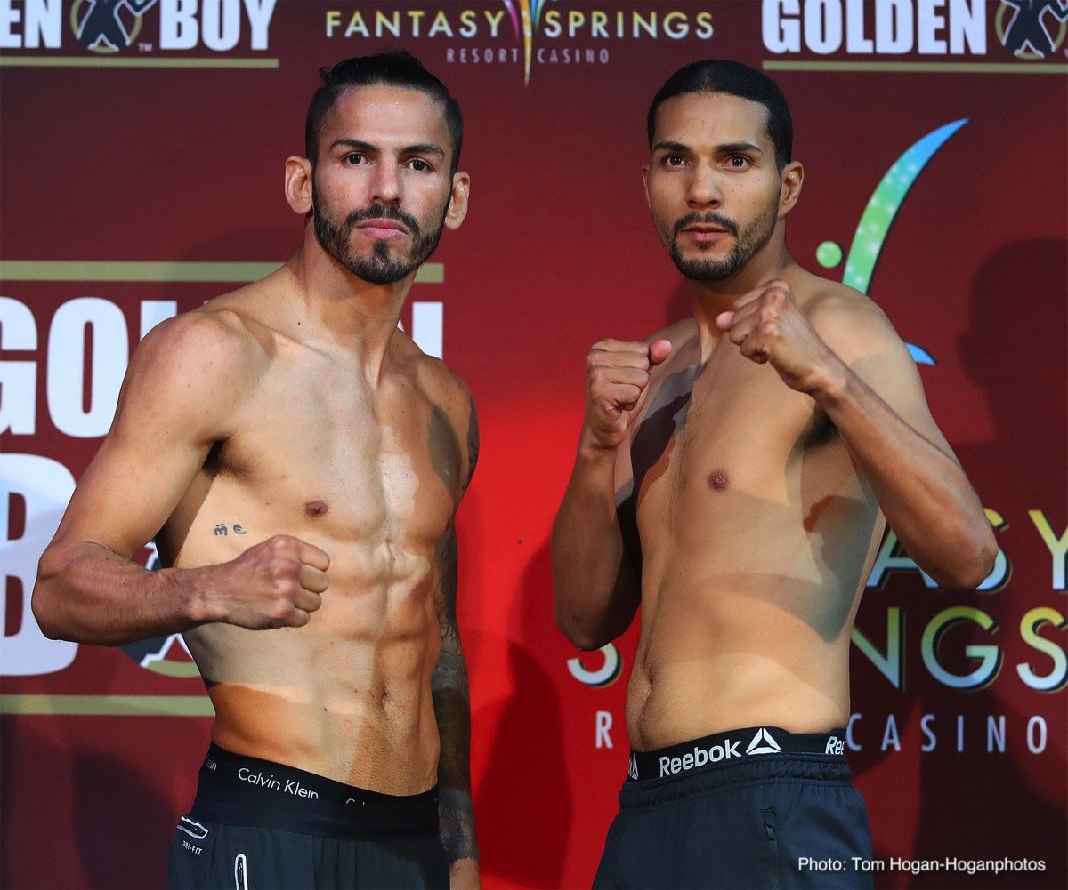 Jorge Linares - Abner Cotto Weigh-In Results & Photos