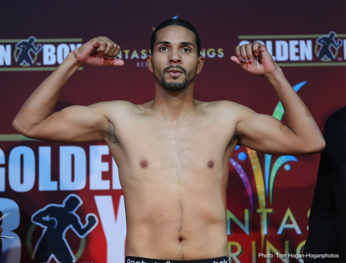 Jorge Linares - Abner Cotto Weigh-In Results & Photos