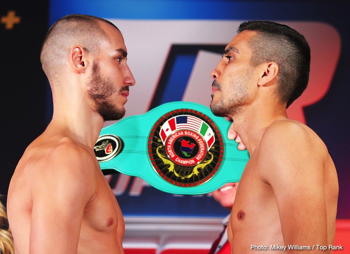 Ryota Murata vs Rob Brant Weigh-In Results