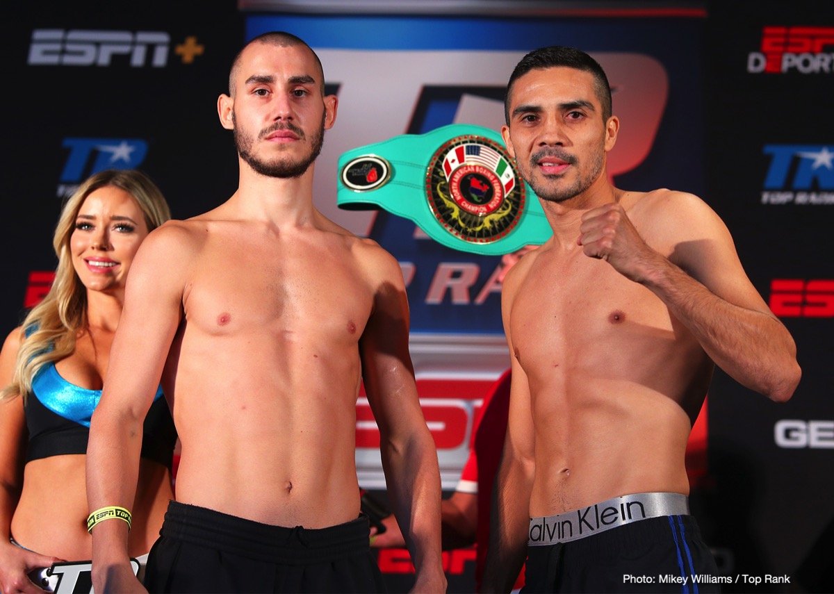 Ryota Murata vs Rob Brant Weigh-In Results