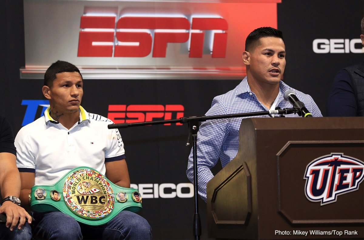 Miguel Berchelt and Miguel Roman quotes for Nov.3