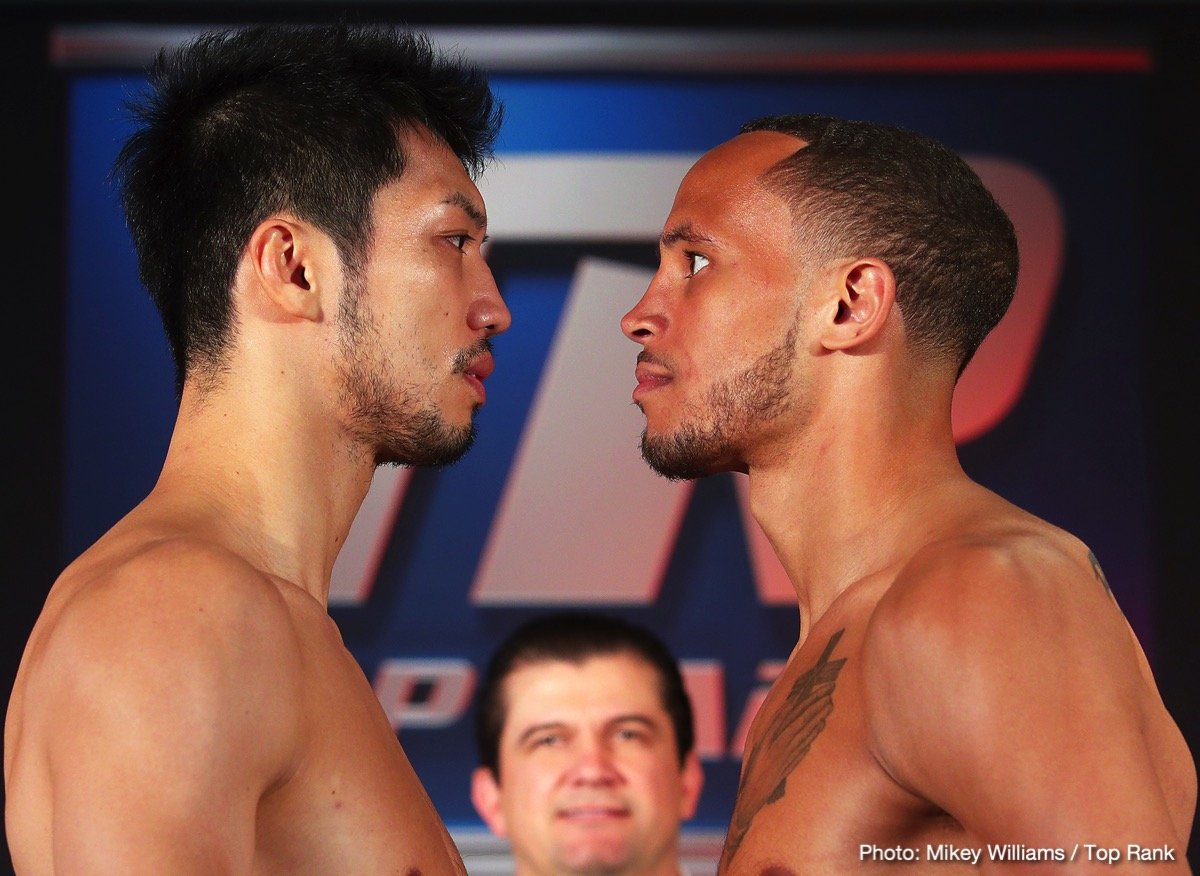 Ryota Murata vs Rob Brant Weigh-In Results