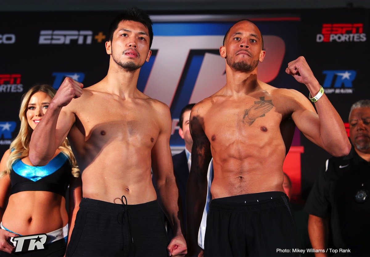Ryota Murata vs Rob Brant Weigh-In Results
