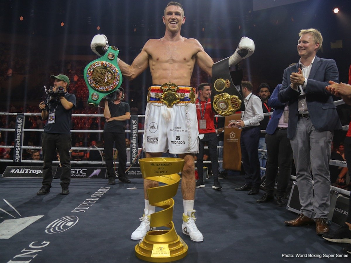 Super-Middleweight Champ Callum Smith Wants A “Big Name” Next; Lists Andre Ward As His Dream Fight