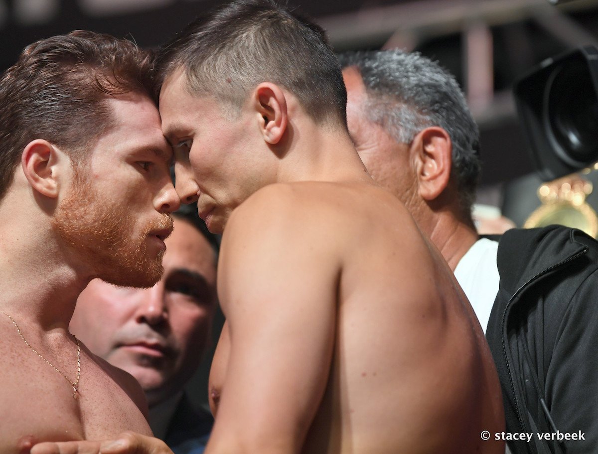 Weights: Canelo vs. Golovkin 2