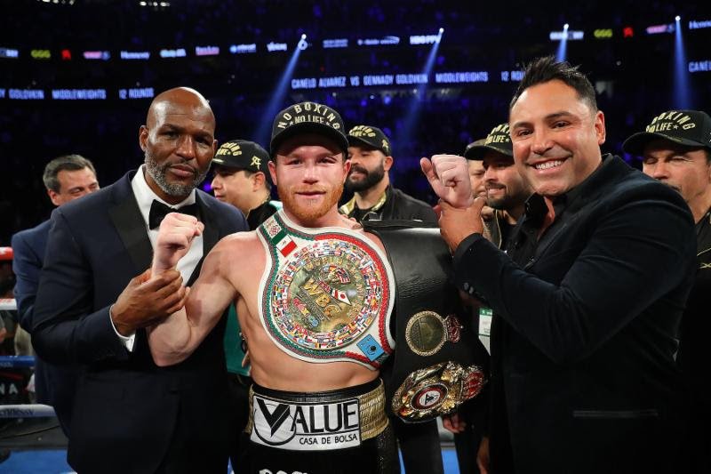 IBF strips Canelo; Oscar De La Hoya Statement