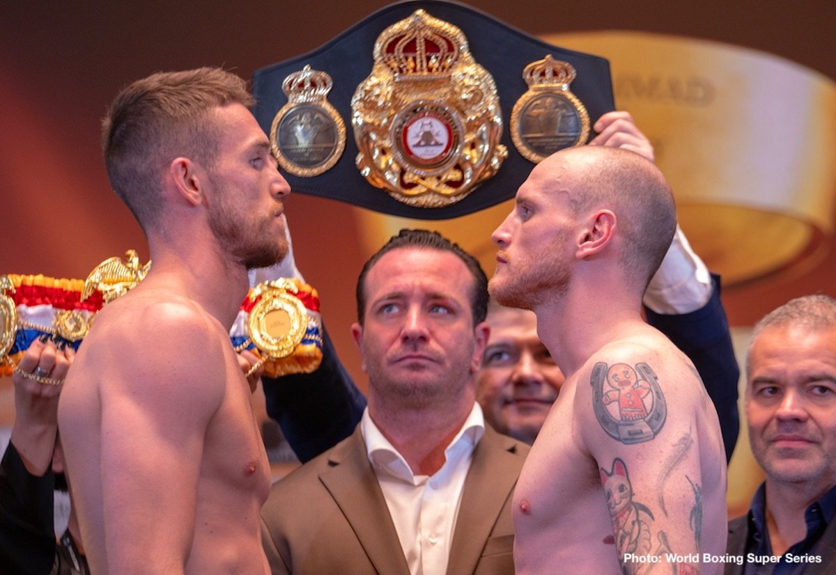 George Groves, Callum Smith make weight ahead of historic Ali Trophy Final