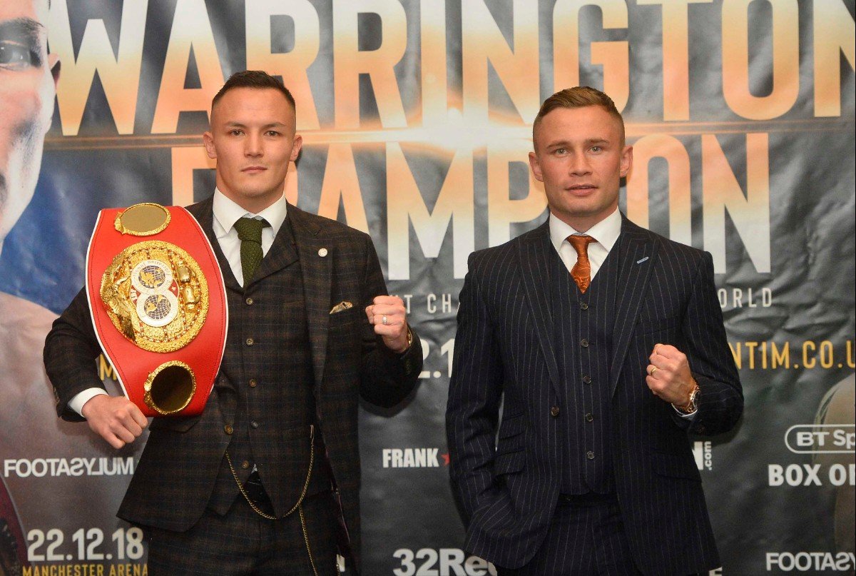 Josh Warrington v Carl Frampton Belfast Quotes