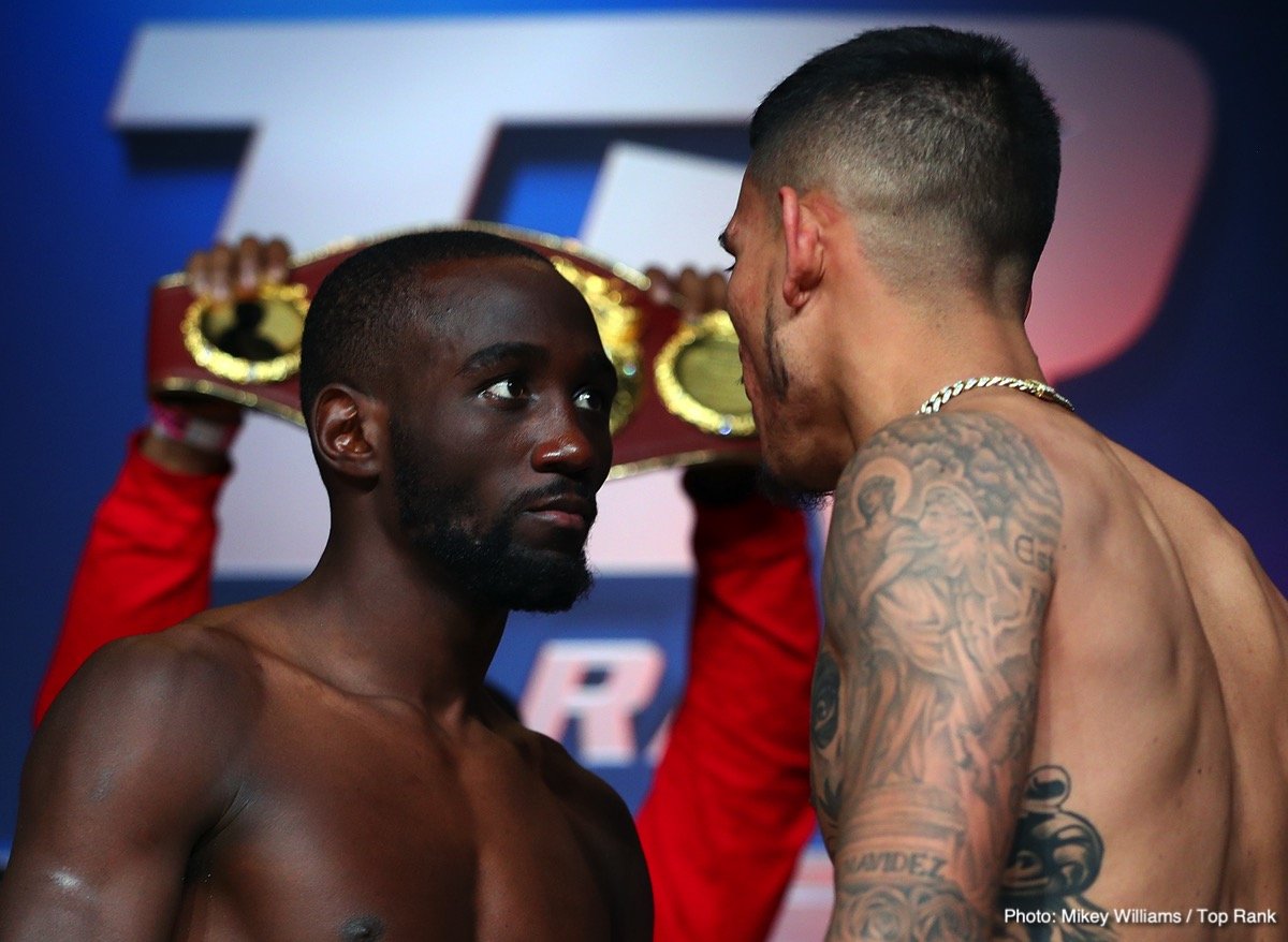 No Sugar Ray, No Duran, – Terence Crawford Picks His Five Greatest-Ever Fighters