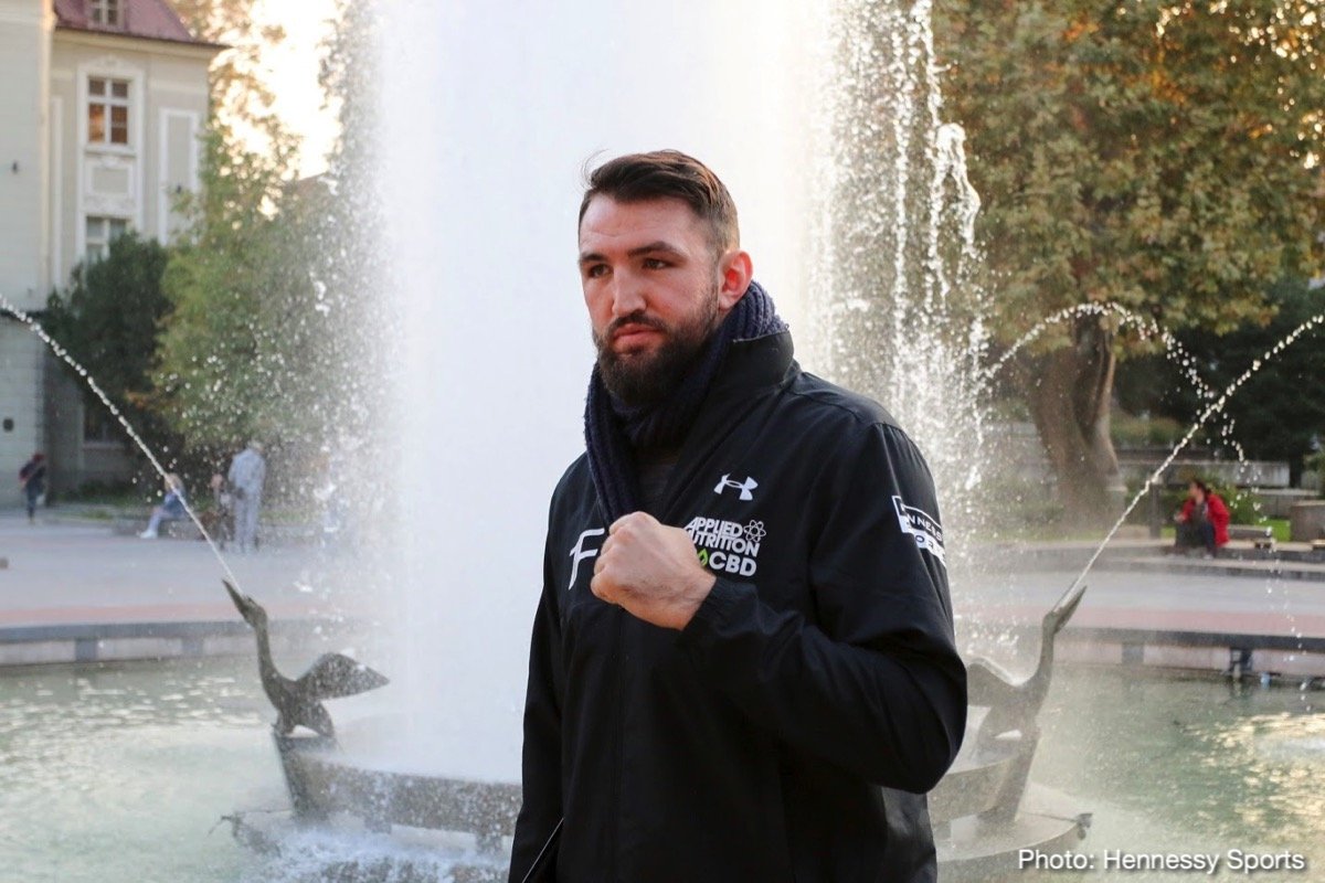 Hughie Fury vs Kubrat Pulev on Saturday in Bulgaria