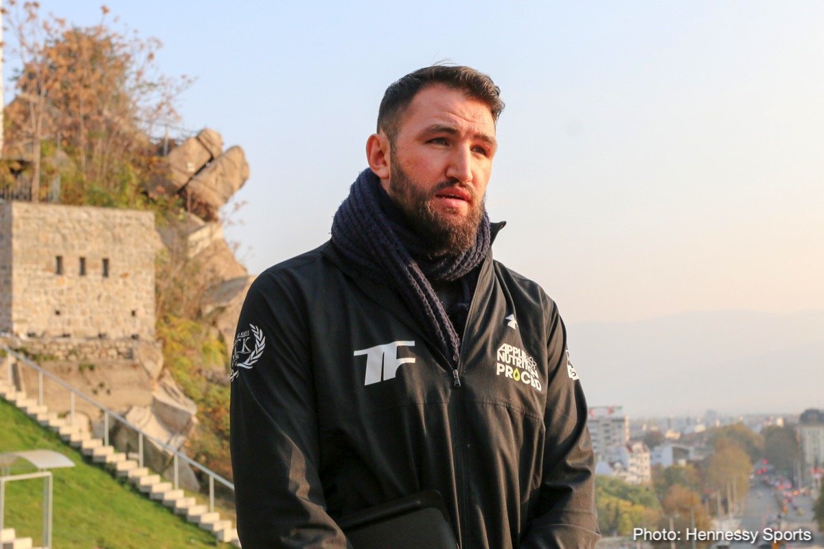 Hughie Fury vs Kubrat Pulev on Saturday in Bulgaria