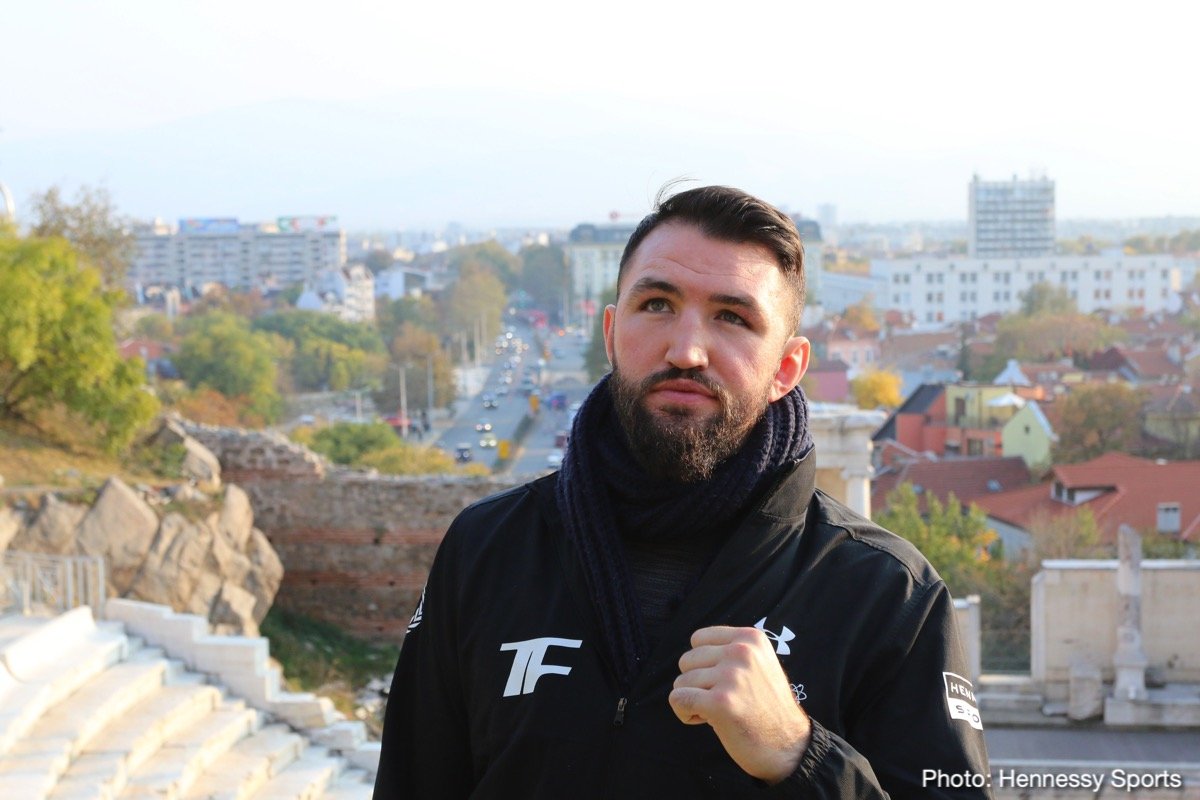 Hughie Fury vs Kubrat Pulev on Saturday in Bulgaria