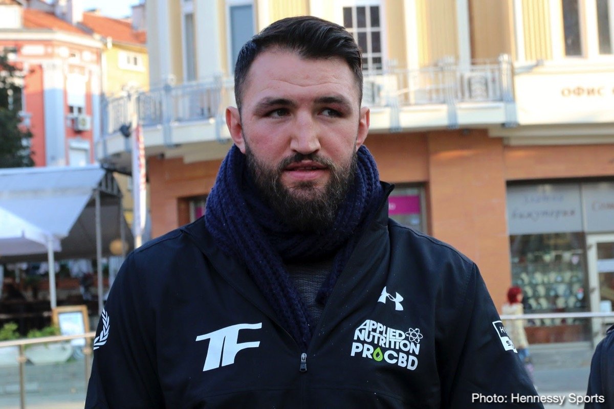 Hughie Fury vs Kubrat Pulev on Saturday in Bulgaria