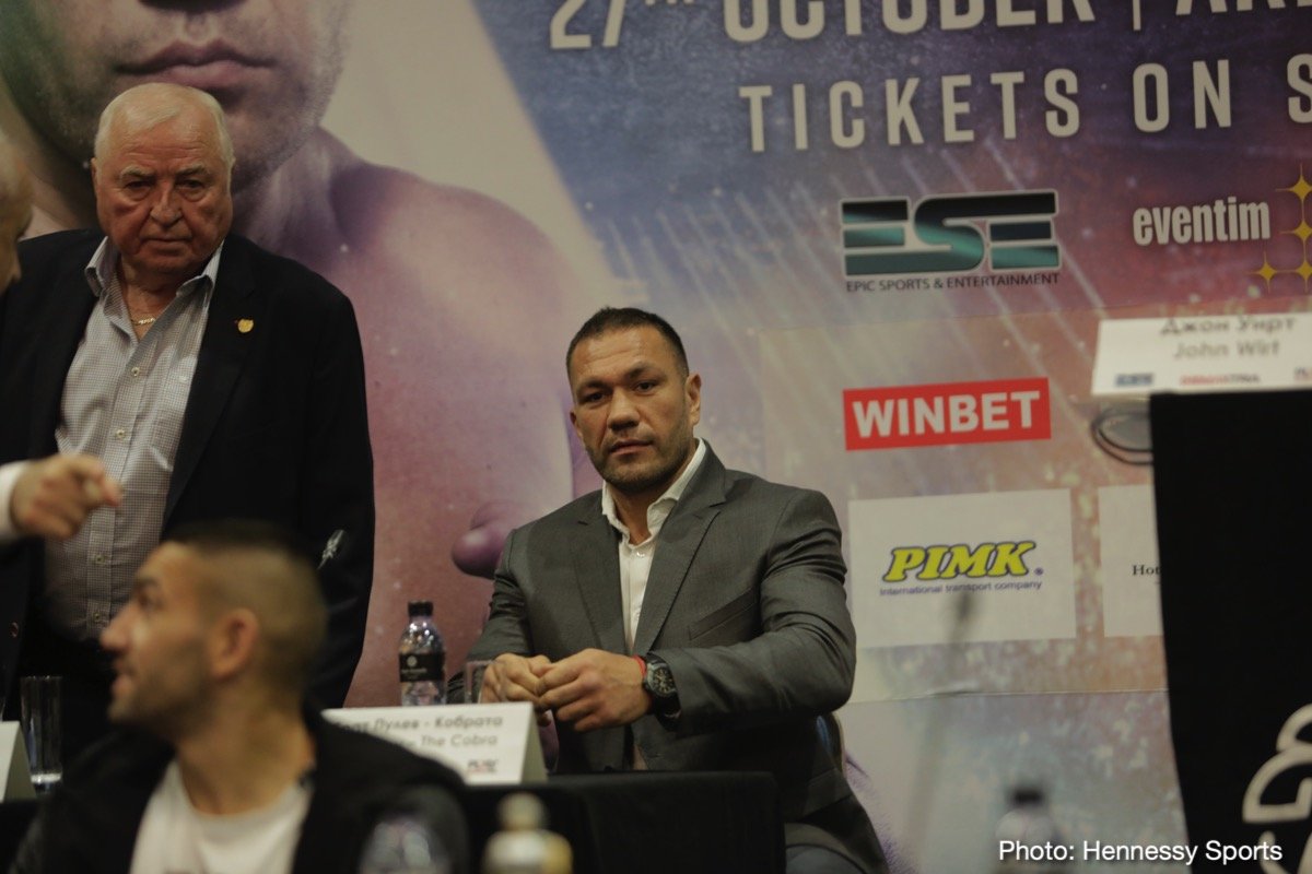 Fury Ready To Go To War With Pulev!