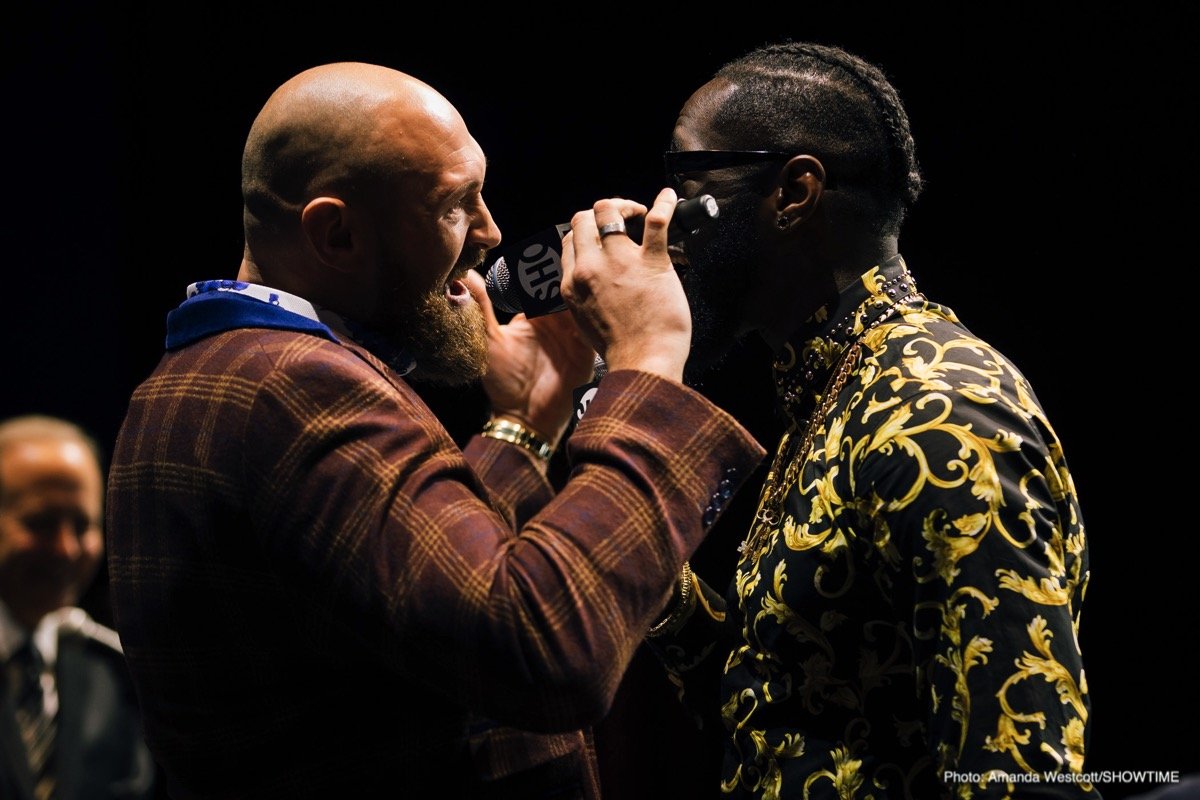 Deontay Wilder & Tyson Fury - LA Presser Quotes