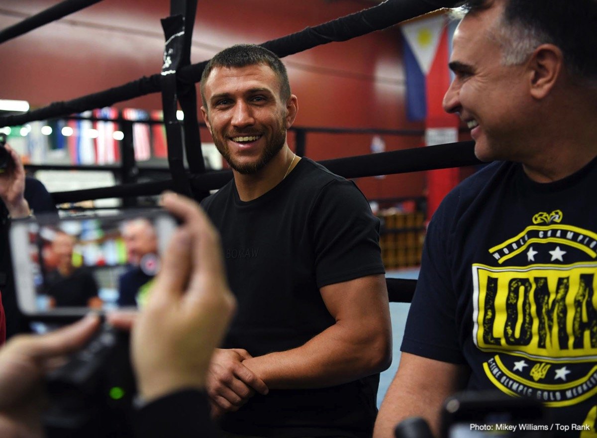 WATCH: Vasyl Lomachenko BoxNation Interview