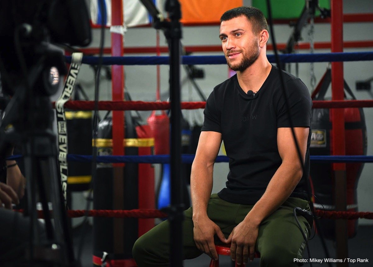 WATCH: Vasyl Lomachenko BoxNation Interview