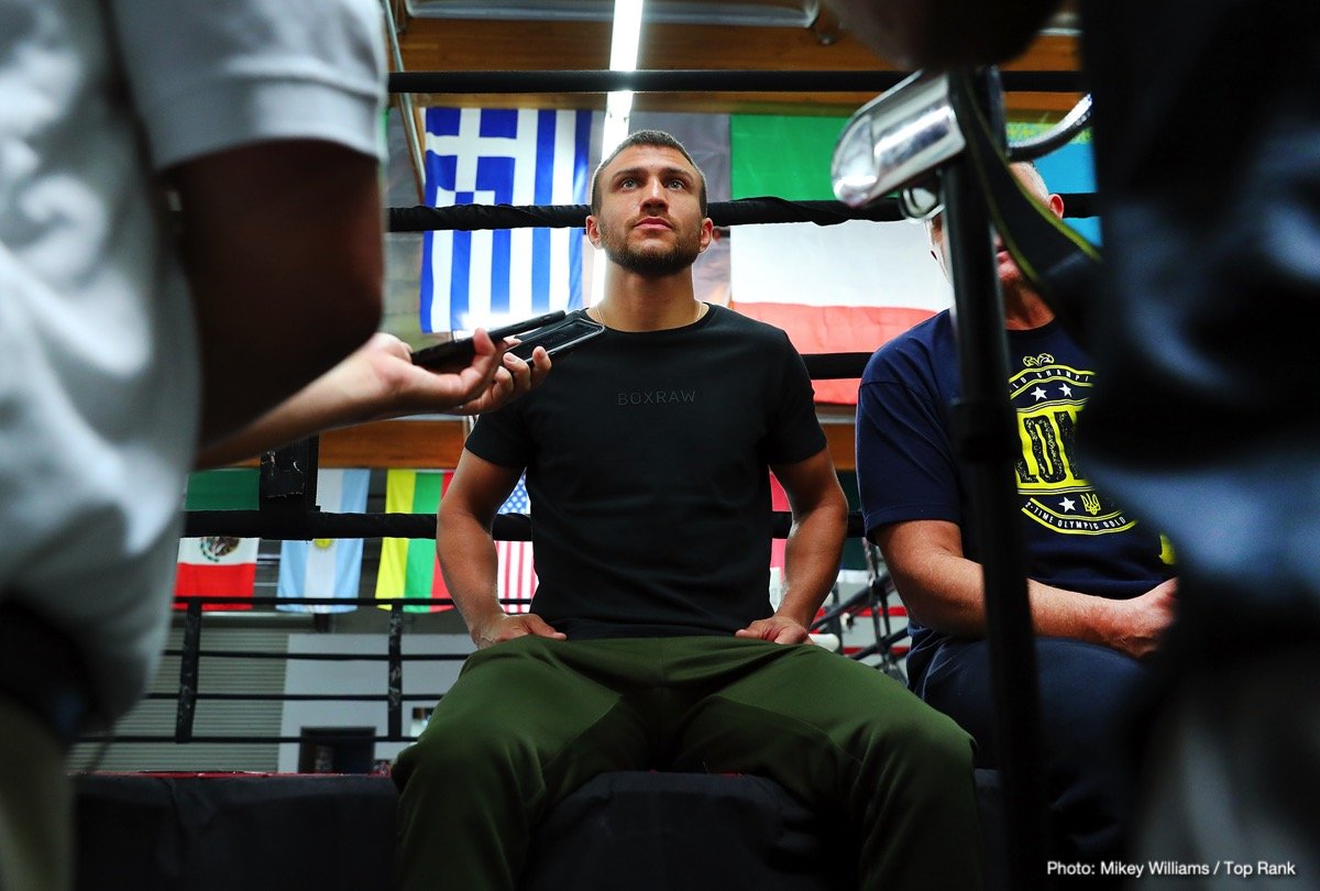 WATCH: Vasyl Lomachenko BoxNation Interview